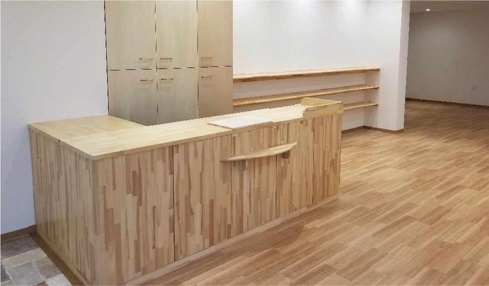 オーダー家具完成